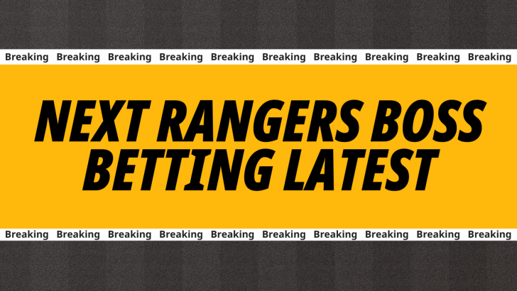 Next Rangers Manager betting